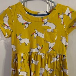 NWOT Mini Boden Bunny dress